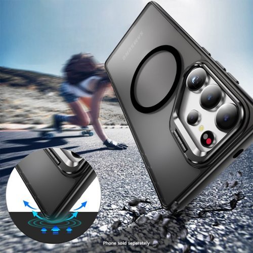 SaharaCase Venture Series Kickstand Case for Samsung Galaxy S25 Ultra - Scorpion Black SHOP ONLINE