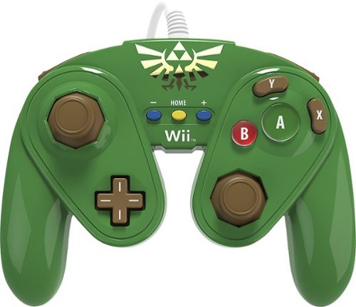  PDP - Fight Pad for Nintendo Wii U and Wii - Green