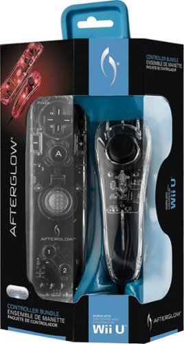 Afterglow - Motion Plus Bundle for Nintendo Wii U and Wii - Clear