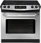 Frigidaire - 4.6 Cu. Ft. Self-Cleaning Drop-In Electric Range - Stainless Steel-Front_Standard