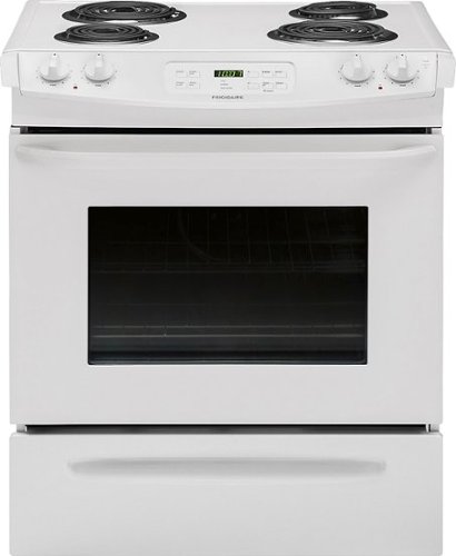  Frigidaire - 4.6 Cu. Ft. Self-Cleaning Slide-In Electric Range - White