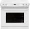 Frigidaire - 4.6 Cu. Ft. Self-Cleaning Drop-In Electric Range - White-Front_Standard