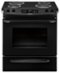 Frigidaire - 4.6 Cu. Ft. Self-Cleaning Slide-In Electric Range - Black-Front_Standard