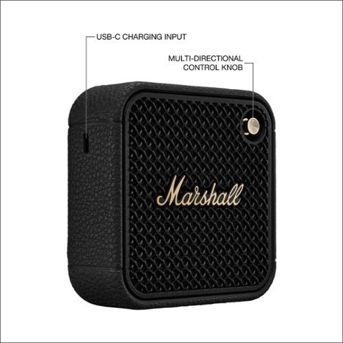 Marshall Willen II Portable Bluetooth Speaker with Rugged