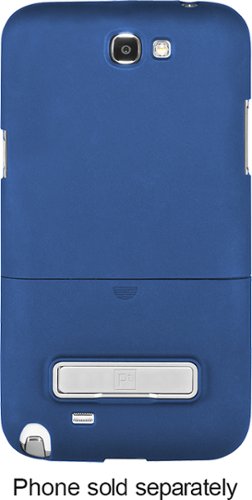  Platinum Series - PT Kickstand Case for Samsung Galaxy Note II Cell Phones - Blue