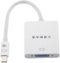 Dynex™ - Mini DisplayPort-to-VGA Adapter - White-Front_Standard