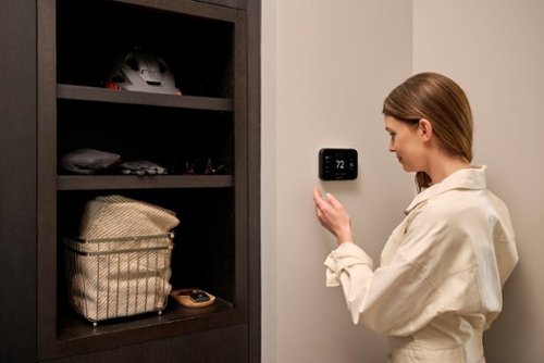 Honeywell Home X8S Smart Thermostat with Room Sensor, Video Doorbell Compatibility, and IAQ Control - Black BUY IN MIDDLE EAST