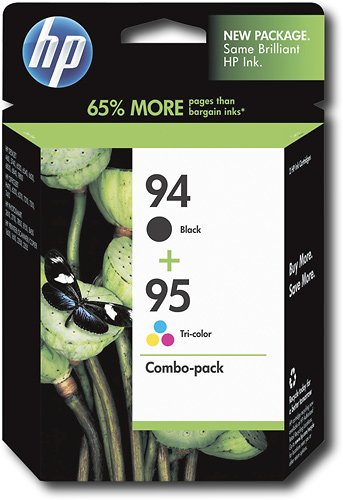  HP - 94/95 Photo Inkjet Cartridge Combo Pack - Black, Multicolor