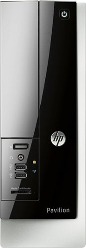 HP - Geek Squad Certified Refurbished Pavilion Slimline Desktop - Intel Pentium - 8GB Memory - 1TB Hard Drive - Gray