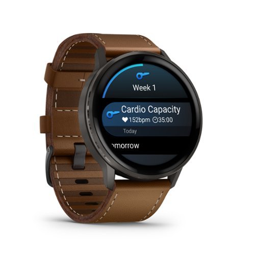 Garmin Venu 4 GPS Smartwatch 45 mm Fiber-reinforced polymer - Slate - (2025) WHERE TO BUY