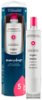 Whirlpool - everydrop 5 Ice and Water Filter - White-Front_Standard 