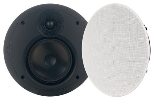 Sonance - VX52R UTL - Visual Experience Series 5.25" 2-Way Ultra Thinline In Ceiling Speakers (Pair) - Paintable White