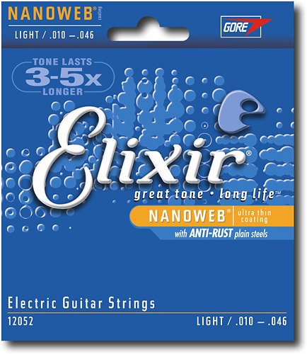  Elixir - Antirust Electric Guitar Strings - Silver