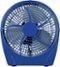 Dynex™ - 9" Table Fan - Monaco Blue-Front_Standard