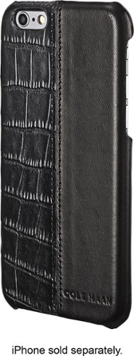  Cole Haan - Crocodile Case for Apple® iPhone® 6 and 6s - Black
