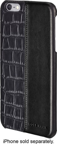  Cole Haan - Crocodile Case for Apple® iPhone® 6 Plus and 6s Plus - Black