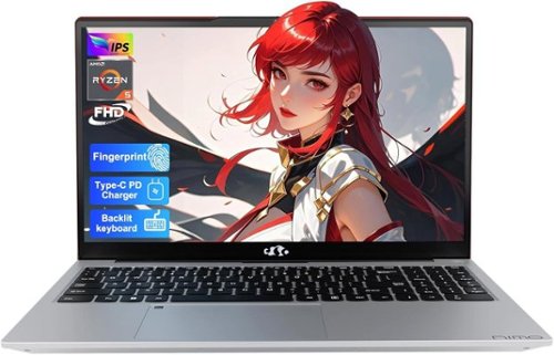 NIMO - 15.6 FHD IPS Laptop-Computer AMD Ryzen 5 3500U 16GB RAM 512GB SSD 3.7GHz - Red-Front_Standard 