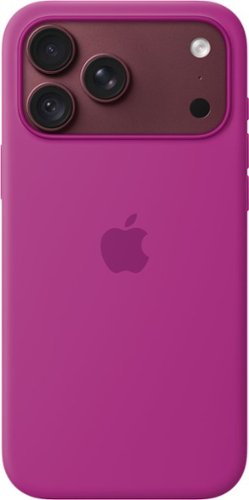 Apple - iPhone 18 Pro Max Silicone Case with MagSafe - Magenta