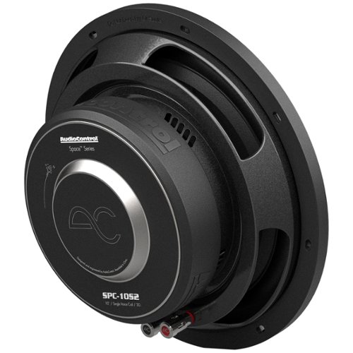 AudioControl Space Series 10” Single-Voice-Coil 2-Ohm Low-Profile Subwoofer - Black BUY IN SINGAPORE