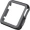 Speck - CandyShell Fit Hard Shell Case for 42mm Apple Watch™ - Black/Slate Gray-Left_Standard