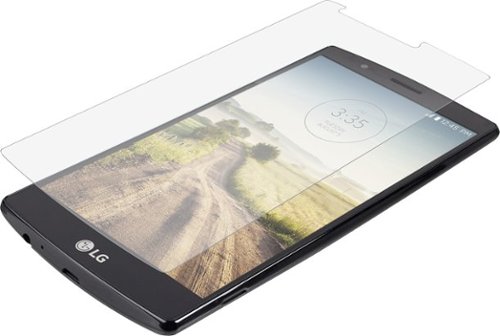 ZAGG - InvisibleShield HD Screen Protector for LG G4 Cell Phones - Clear-Angle_Standard 