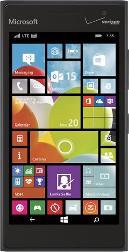  Microsoft - Lumia 735 4G LTE with 16GB Memory Cell Phone - Gray