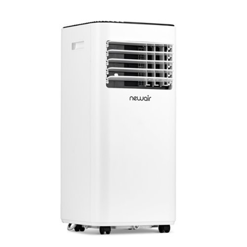 NewAir - 294 Sq. Ft Portable Air Conditioner - White-Front_Standard 
