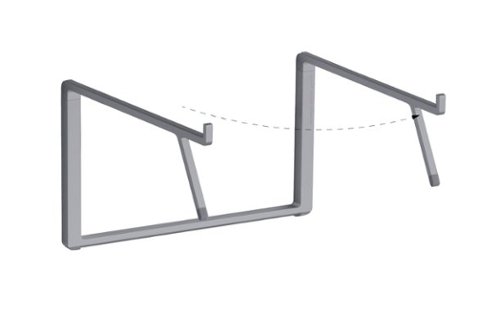 Rain Design mBar Pro + Plus Foldable Laptop Stand - Space Gray WORLDWIDE DELIVERY
