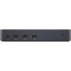 Dell - D3100 USB 3.0 Docking Station- HDMI - DP - Ethernet - USB-C - USB-A - Headphone and audio output -Plug and Play - Black-Front_Standard