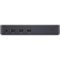Dell - D3100 USB 3.0 Docking Station- HDMI - DP  - Ethernet - USB-C - USB-A - Headphone and audio output -Plug and Play - Black-Front_Standard 