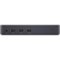 Dell - D3100 USB 3.0 Docking Station- HDMI - DP - Ethernet - USB-C - USB-A - Headphone and audio output -Plug and Play - Black-Front_Standard