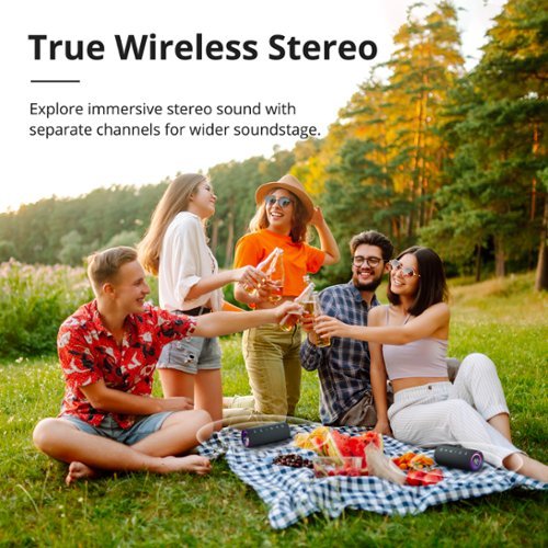 Tronsmart Mirtune C2 Portable Bluetooth Speaker, 360° Surround Sound, 24W Deep Bass, IPX7 Waterproof, 24H Playtime with TF/AUX - Black BUY IN SINGAPORE