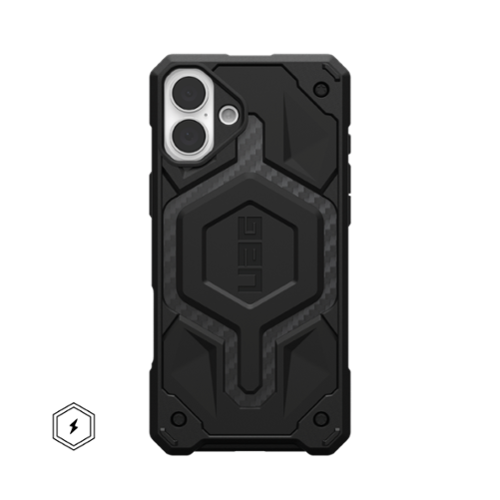 UAG - Monarch Pro Series Case with Magsafe for Apple iPhone 16 Plus - Carbon Fiber