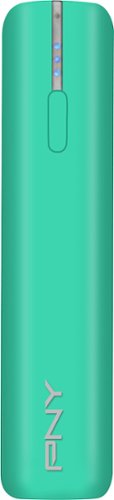  PNY - PowerPack T2600 USB Rechargeable External Battery - Seafoam Green