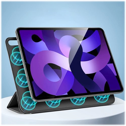 SaharaCase Venture Series Tri-Fold Case for Apple iPad Air 11'' M3/M2 and iPad Air 10.9'' (4th Gen and 5th Gen) - Black WORLDWIDE DELIVERY