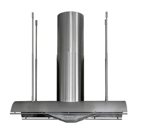 Zephyr - Trapeze 60 in. Range Hood Shell with light in Stainless Steel - Stainless steel
