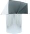 Zephyr - Duct 10 In. Round Exhaust Cap with Damper & Bird Screen for Range Hood - Silver-Front_Standard