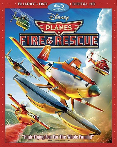  Planes: Fire &amp; Rescue [2 Discs] [Includes Digital Copy] [Blu-ray/DVD] [2014]