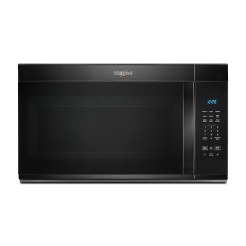 Whirlpool - 1.7 Cu. Ft. Over-the-Range Microwave with 1000-Watts Cooking Power - Black
