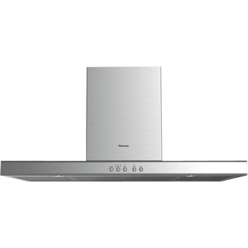 Thermador Masterpiece - 42 inches - Externally Vented & Recirculating - Island Range Hood - Stainless steel-Front_Standard 