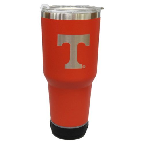 The Memory Company - Tennessee Volunteers 30oz. Stainless Steel LED Bluetooth Tumbler - Multicolor-Front_Standard 