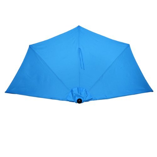 Nature Spring - 9-Foot Half Round Patio Umbrella - Blue-Alt_View_Standard_18 