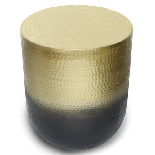Simpli Home - Nova Metal Side Table - Gold Ombre-Front_Standard 