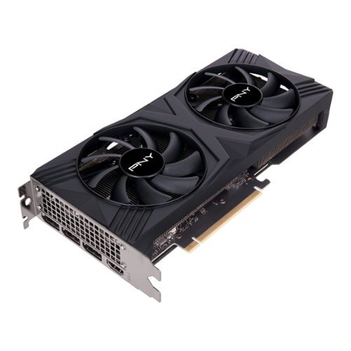 PNY GeForce RTX 4070 SUPER 12GB Overclocked GDDR6X PCI Express 4.0  Graphics Card with Dual Fan - Black GLOBAL SHIPPING
