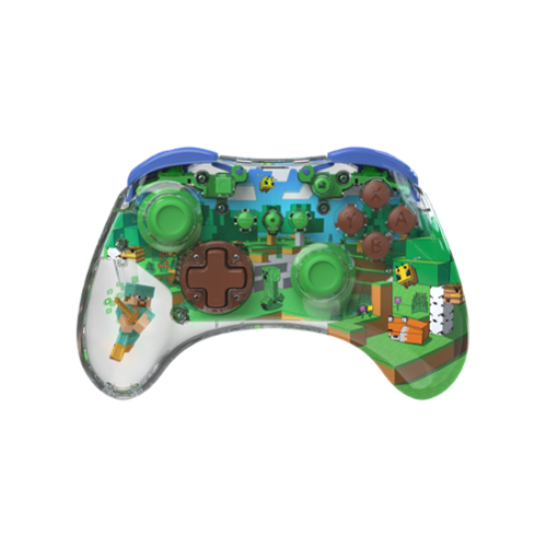 Performance Designed Prod - REALMz™ Wireless Controller: Minecraft Forest Biome - Nintendo Switch™ - Multicolor-Front_Standard 