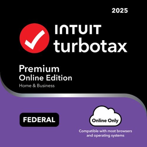 TurboTax - Online Premium 2025 - Android, Apple iOS, Chrome, Mac OS, Windows [Digital]
