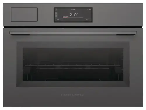 STEAM C 19:30 / Y 210 Rapid preheat Options Stop + FISHER & PAYKEL