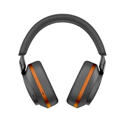 Bowers & Wilkins - Px8 McLaren Edition Over-Ear Wireless Noise Cancelling Headphones - Gray-Front_Standard 