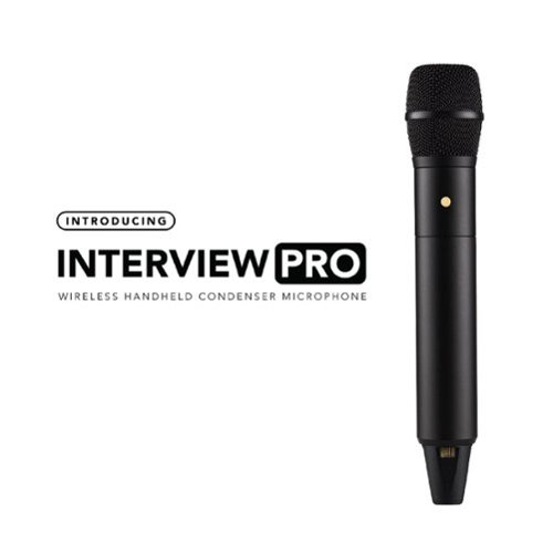 RØDE Interview PRO Wireless Handheld Condenser Microphone GLOBAL SHIPPING
