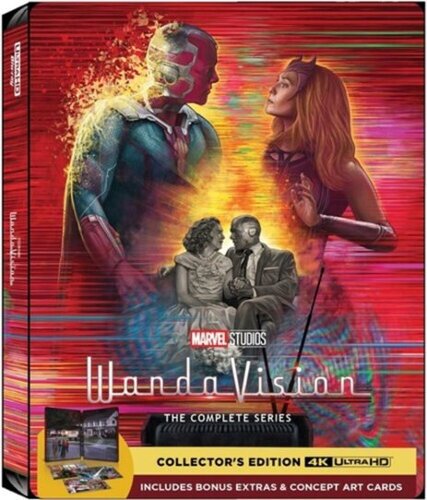  WandaVision: The Complete Series (Steelbook) - 4K Blu-Ray [4K Ultra HD Blu-ray]